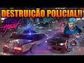 DESTRUIÇÃO POLICIAL DE UM JEITO DIFERENTE!! - NFS HEAT