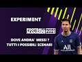 ECCO DOVE GIOCHERA' LIONEL MESSI - TUTTI I POSSIBILI SCENARI | Football Manager 2021 EXPERIMENT FM21