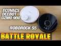 Ecovacs Deebot Ozmo 900 vs Roborock S5 : Battle royale !!