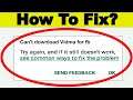 Fix Can't Download Vidma for fb App Error On Google Play Store Problem - Fix Can't Install