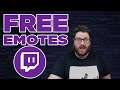 FREE Emotes for your Twitch and How to Upload them!