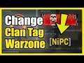 How to Change Clan Tag & Choose Regiment Tag in Call of Duty Warzone or Modern Warfare