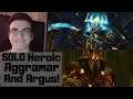 How to Solo Heroic Aggramar and Argus.  Awesome Transmog!