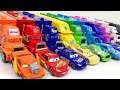 Learn Colors and Numbers Disney Cars Toy Lightning McQueen & Trucks