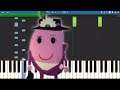 Mrs P Theme - Piano Tutorial - Accurate Piggy Roleplay