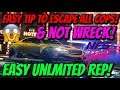 Need For Speed Heat - Easy Rep Tip To Escape The Cops Easily & Not Wreck!