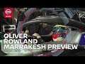 Oliver Rowland Marrakesh Formula E Preview
