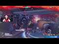 Overwatch 2 xQc Playing Roadhog Against Seagull -The Push Mode-