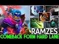 Ramzes [Anti Mage] Pro Player Comeback Form Hard Lane What a Play 7.22 Dota 2