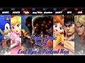 SSBU - Team Sonic vs Evil Ryu & Violent Ken
