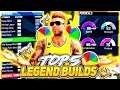 THE TOP 5 LEGEND BUILDS IN NBA2K20! 99 OVERALL WITH MAXED BADGES
