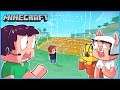 We made Nogla's house disappear while he was livestreaming... Minecraft ep 22