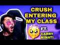WHEN YOUR CRUSH ENTERS YOUR CLASS 😍 FT. CARRYMINATI GETTING OVER IT 😂BGMI HURRICANE⚡@CarryisLive