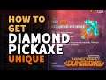 Where to get Diamond Pickaxe Minecraft Dungeons Unique Pickaxe