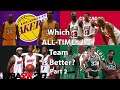 Which ALL Time Team is the Greatest!!? Part 2 NBA 2K20 Experiments