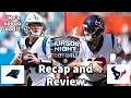 2021 NFL Week 3: Thursday Night Football - The Carolina Panthers vs The Houston Texans