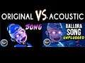 Ballora Song "Dance to Forget" vs. Acoustic (Comparison)