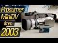 Canon GL2 -- The $3,000 MiniDV Camcorder from 2003!