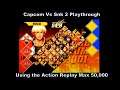 Capcom Vs Snk 2 Rock Playthrough using the Ps2 Action Replay Max 50,000 :D