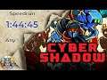 Cyber Shadow Speedrun in 1:44:45 - Any%