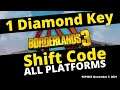 Diamond Key Borderlands 3 Shift Code - All Platforms - Expires November 7, 2021