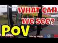 Driving A Bus - POV - What do we see?