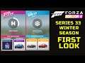 Forza Horizon 4 Series 33 Winter First Look Walk Through Cars, Events, Tunes