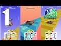 Gear Race 3D Gameplay Walkthrough #1 (Android, IOS)