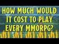 How much would it cost to play EVERY MMORPG?