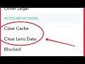 How To Clear Cache & Clear Lens Data in Snapchat Account