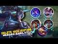 How To Easily COUNTER High Sustain Enemies Using New DOMINANCE ICE And New ALPHA BUILD/EMBLEM | MLBB