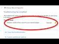 How To Fix - Windows Could Not Find a Driver For Your Network Adapter Windows 10 / 8 / 7