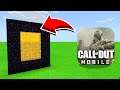 How To Make A Portal To COD MOBILE in Minecaft Pocket Edition/MCPE