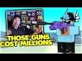 I STREAM SNIPED With The DARK MATTER GUNS | Roblox: Big Paintball