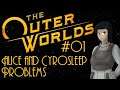 Let's Play The Outer Worlds - 01 - Alice and Cryosleep Problems