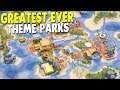 GREATEST BUILD, NEW Roller Coasters, Amusement Parks & More | Parkitect Campaign Gameplay