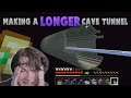 Making A LONGER Cave Tunnel, But In The End