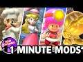 Mario Kart Tour Costumes (Part 3) | 1 Minute Mods (Super Smash Bros. Ultimate)