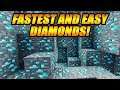 Minecraft How To Get Diamonds Fast & Easy Tips And Tricks Tutorial
