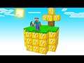 Minecraft Sky Block BUT Everything Is LUCKY BLOCKS!