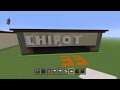 Minecraft Tutorial: How To Make Chipotle With Interior Ep 1: Read Description