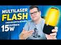 Multilaser Flash 15W - Caixa de SOM BLUETOOTH com DESIGN MUITO LOUCO!