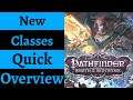 Pathfinder Wrath of the Righteous New Classes Overview - A Quick Look at All New Classes