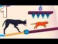 Rescue Cut Rope Puzzle RESCUE CAT MODE Gameplay Walkthrough 1-40 Levels (Android)