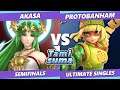 TAMISUMA Championship Semifinals - akasa (Palutena) Vs. ProtoBanham (Min Min) SSBU Smash Ultimate