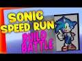 The Sonic Speedrun Build Battle Challenge! | Who Will Finish First? | Minecraft Build Battle