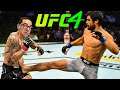 UFC 4 #18 | DESISTIU NA HORA DA LUTA | EA SPORTS UFC 4