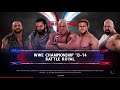 WWE 2K20 Kurt Angle VS Ziggler,Elias,Ricochet,Big Show Battle Royal Match WWE Title '14