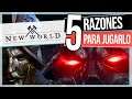 NEW WORLD 《 5 RAZONES PARA JUGARLO 》 💥 MMORPG en ESPAÑOL