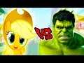 Applejack Vs Hulk - Epic Battle - Left 4 dead 2 Gameplay (L4D2 My Little Pony Mod)